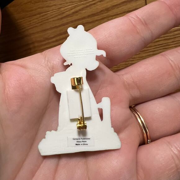 Vintage Lot Precious Moments Brooch Lapel Pins Summer's Joy Voice Of Spring - Picture 7 of 12